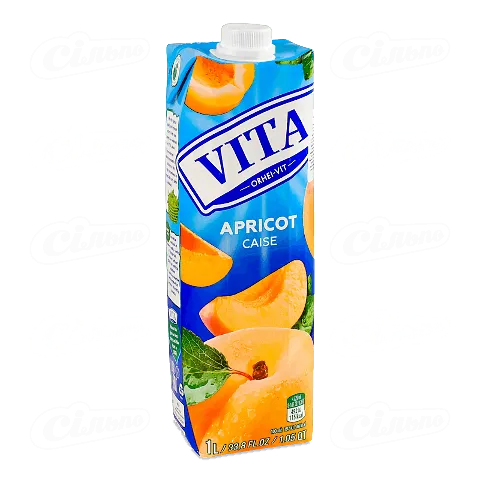 Нектар абрикосовий Vita, 1л