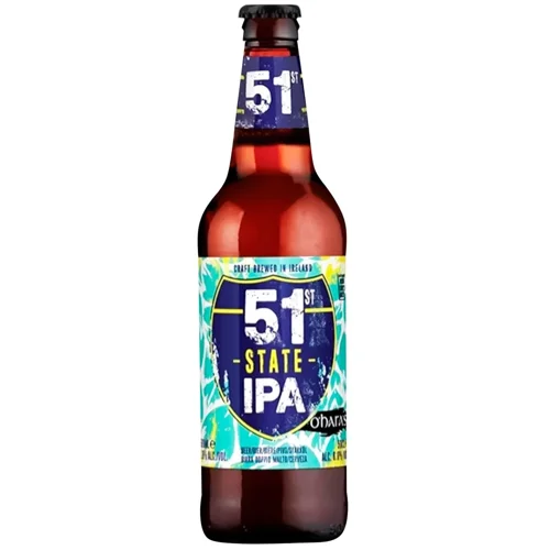 Пиво O'Hara's 51st State IPA світле нефільтроване 6% 0,33л