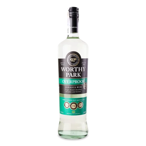 Ром Вищого Ґатунку Rum-Bar Worthy Park Overproof, 0.7л