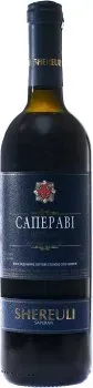 Вино SHEREULI Саперави ординарне червоне сухе 0.75л 9.5-14%