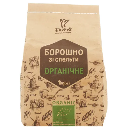 Борошно зі спельти органічне Екород м/у 1кг