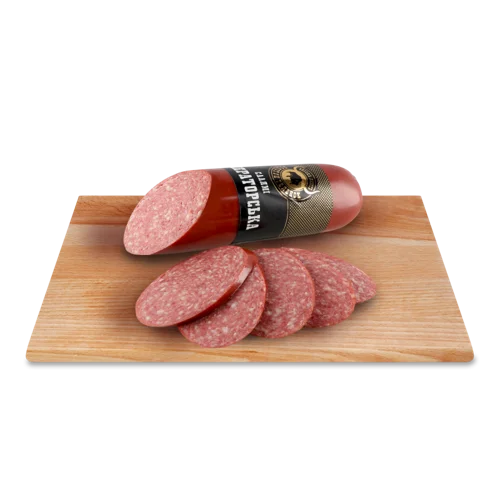 Ковбаса Салямі Імператорська Золотий Теленок Варено-Копчене, кг