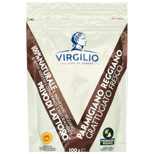 Сир Virgilio Parmigiano Reggiano тертий 32% 100г