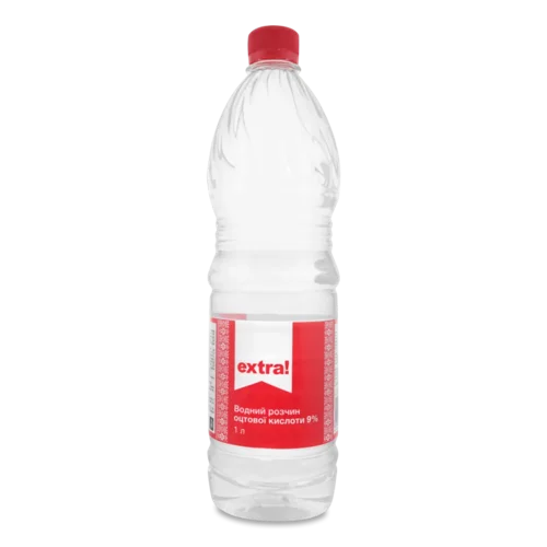 Розчин водний кислоти оцтової Extra!  9%