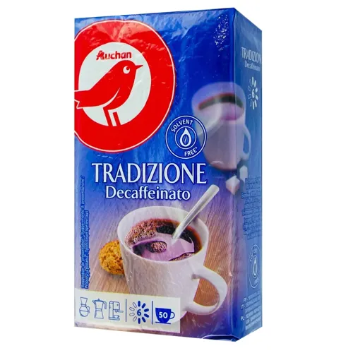 Кава Ашан мелена без кофеїну 250г