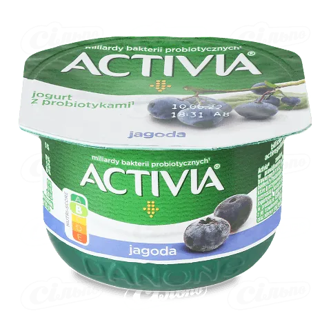 Біфідойогурт «Активіа» з лохиною 2,9%, 120г