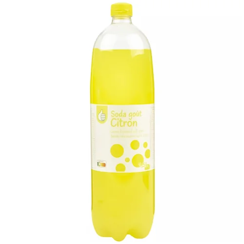 Напій Auchan Soft drink lemon 1.5л