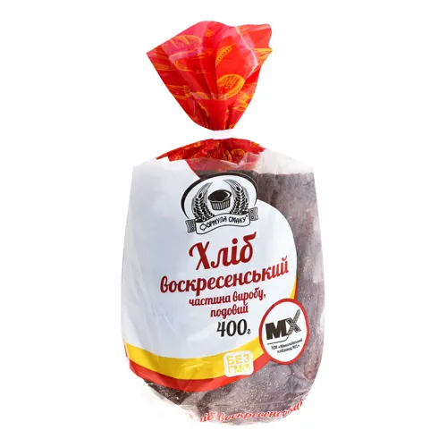 Хліб половинка Воскресенський Формула смаку м/у 400г