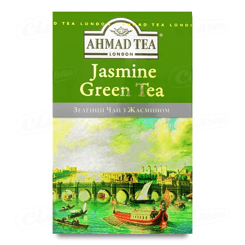 Чай Ahmad Tea зелений листовий з жасмином 75г