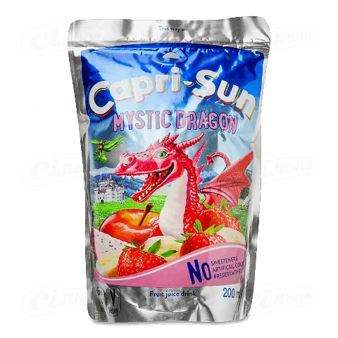 Напій соковмісний Capri-Sun «Містичний дракон», 200мл