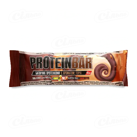 Батончик Power Pro протеїн 20% мокачино-брют-горіх, 40г