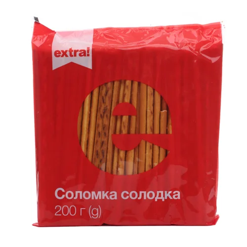 Соломка Extra! солодка 200г