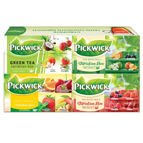 Чай Pickwick Variation Box мікс 80 пакетиків