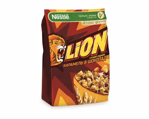 Сухий сніданок Lion Карамельний мікс 250г