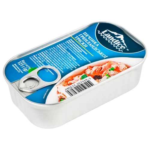 Печінка тріски LandIce 121г