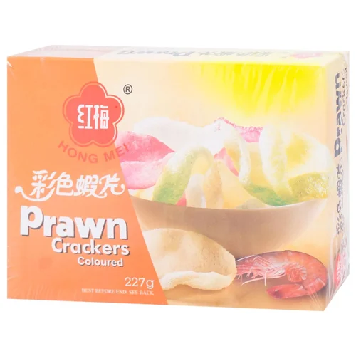 Чипси Hong Mei рисові зі смаком креветки 227г