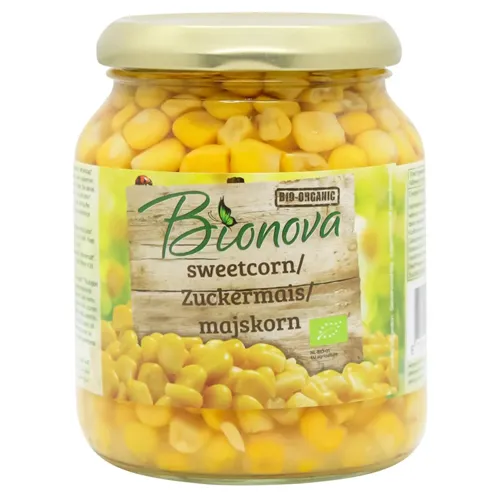 Кукурудза Bionova солодка органічна 340г