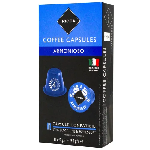 Кава Rioba Armonioso в капсулах 5г x 11шт