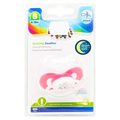 Пустушка Canpol Babies Bunny & Company симетрична 6-18міс