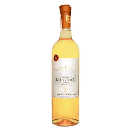 Вино 0.75л 12% біле солодке Muscat Cotnar пл