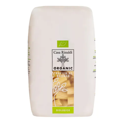 Вироби макаронні органічні Tortiglioni Casa Rinaldi м/у 500г