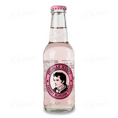 Напій Thomas Henry Tonic Cherry Blossom безалкогольний сильногазований, 0,2л