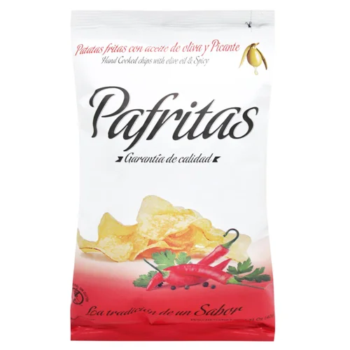 Чипси картопляні Pafritas з каєнським перцем 40г