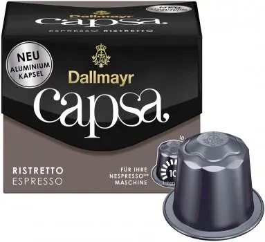 Кофе в капсулах Dallmayr Capsa Espresso Ristretto 56г х 10 шт