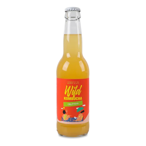 Комбуча Обліпиха Вищого Ґатунку, С/Пл, 330мл