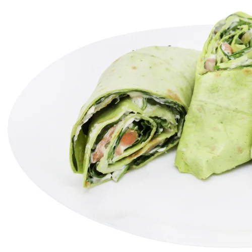 Лаваш з лососем слабосоленим