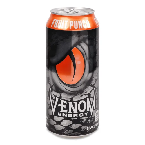 Напій енергетичний Venom Fruit Punch з/б 0,473л