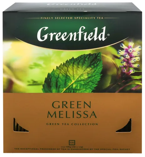 GREEN MELISSA 1,5грх100штх9п. пакет "Гринфилд" ND