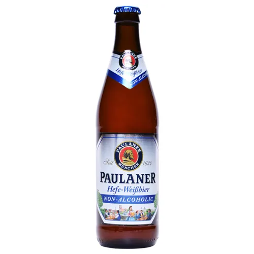 Пиво Paulaner Hefe-Weisbier світле безалкогольне 0,5% 0,5л