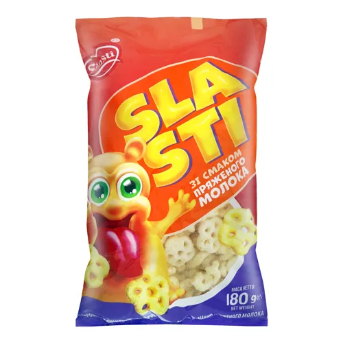 Сніданки сухі у формі квітки неглазуровані Пряжене молоко Slasti м/у 180г