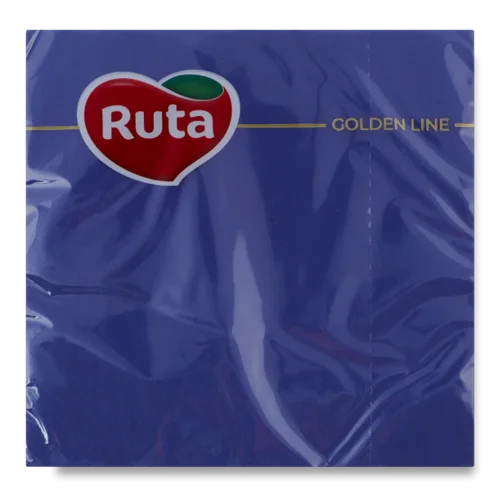 Серветки Ruta темно-сині 3-шарові 33х33 см