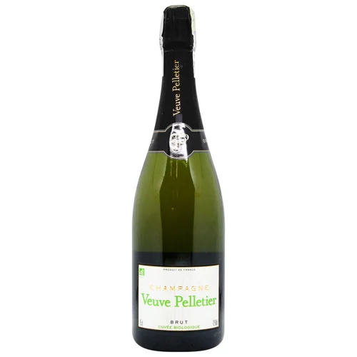 Шампанське Veuve Pelletier Brut Bio біле 12% 0,75л