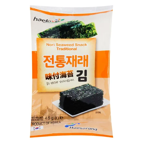 Норі снек Haelove традиційний 4,5г