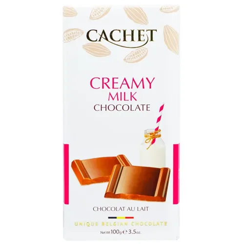 Шоколад Cachet молочний 100г