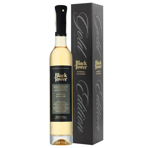 Вино Black Tower Eiswein Silvaner біле солодке 7,5% 0,375л