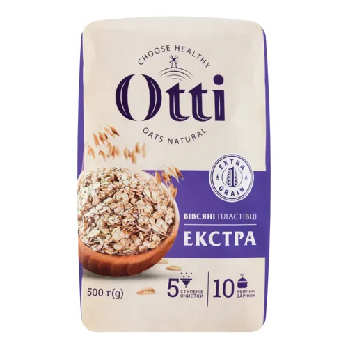 Пластівці вівсяні Екстра Otti м/у 500г