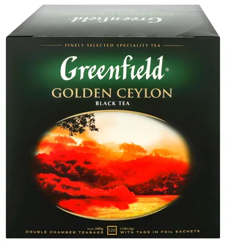Чай GREENFIELD ЧОР 120П GOLD CEYLON