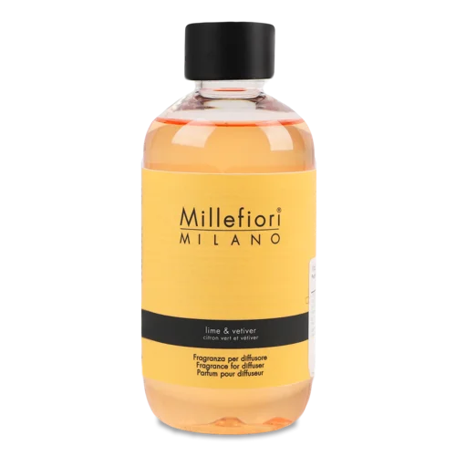 Ароматизатор Рефіл Lime&Vetiver Millefiori 250мл для дифузора, в/ґ