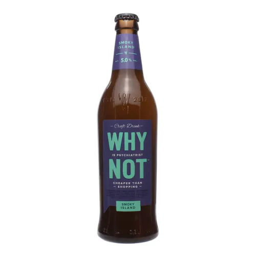 Пиво спеціальне 0.5л 5% Why Not Smoky Island пл