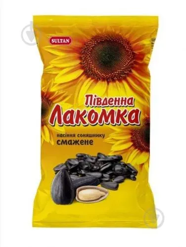 Насіння соняшника Sultan Лакомка Південна смажене, 120г