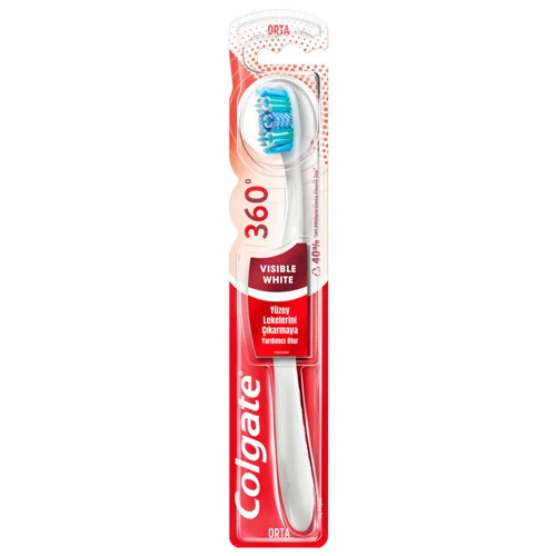 Зубна щітка Colgate Optic White середньої жорсткості