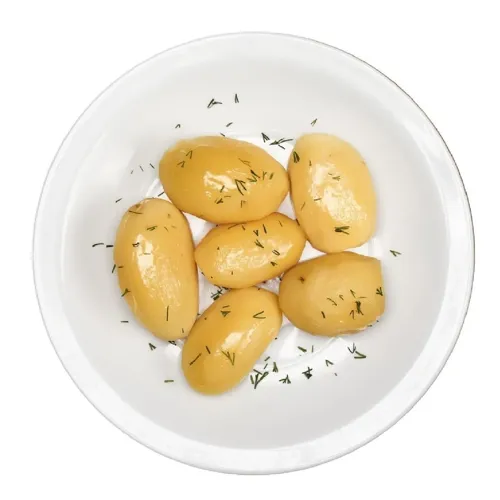 Картопля молода варена з кропом