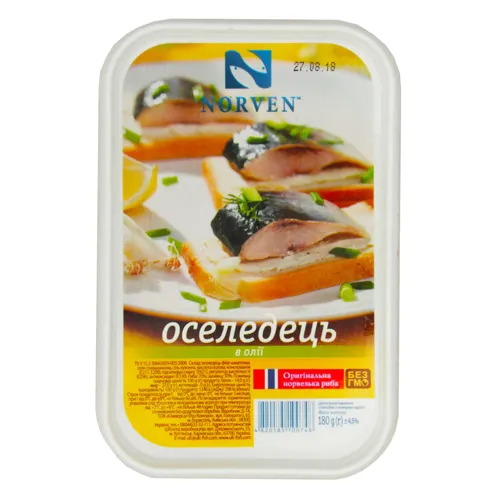 Оселедець в олії Lofoten Norven п/у 180г