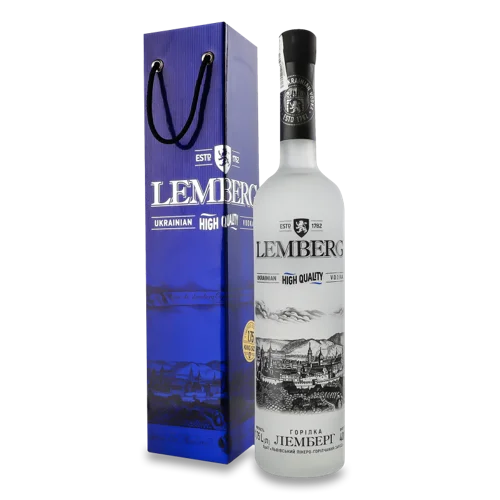 Горілка Вищого Ґатунку 40% Lemberg, к/у, 1.75л