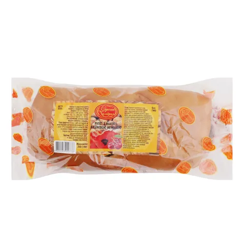 Рулет з маково-вишневою начинкою Одеська паляниця м/у 200г