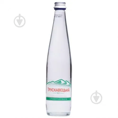Вода слабогазована Трускавецька 0.5л скло